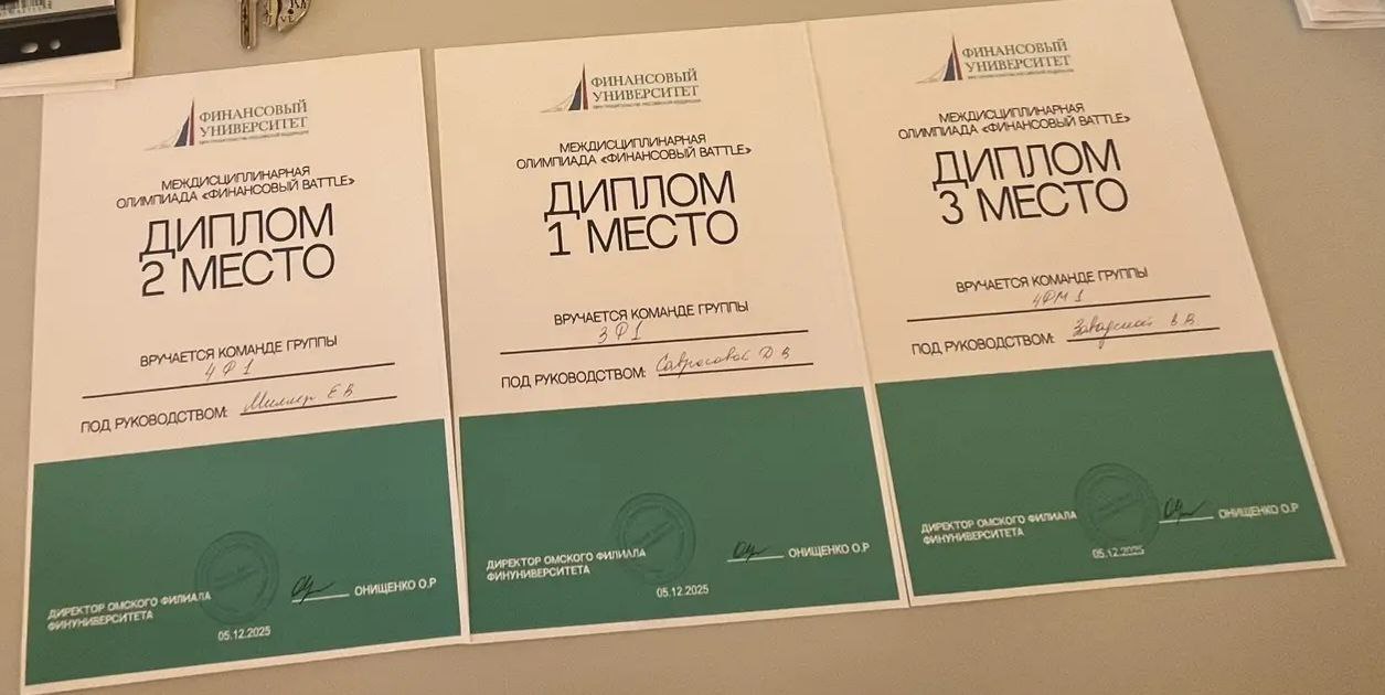 Олимпиада «Финансовый баттл»